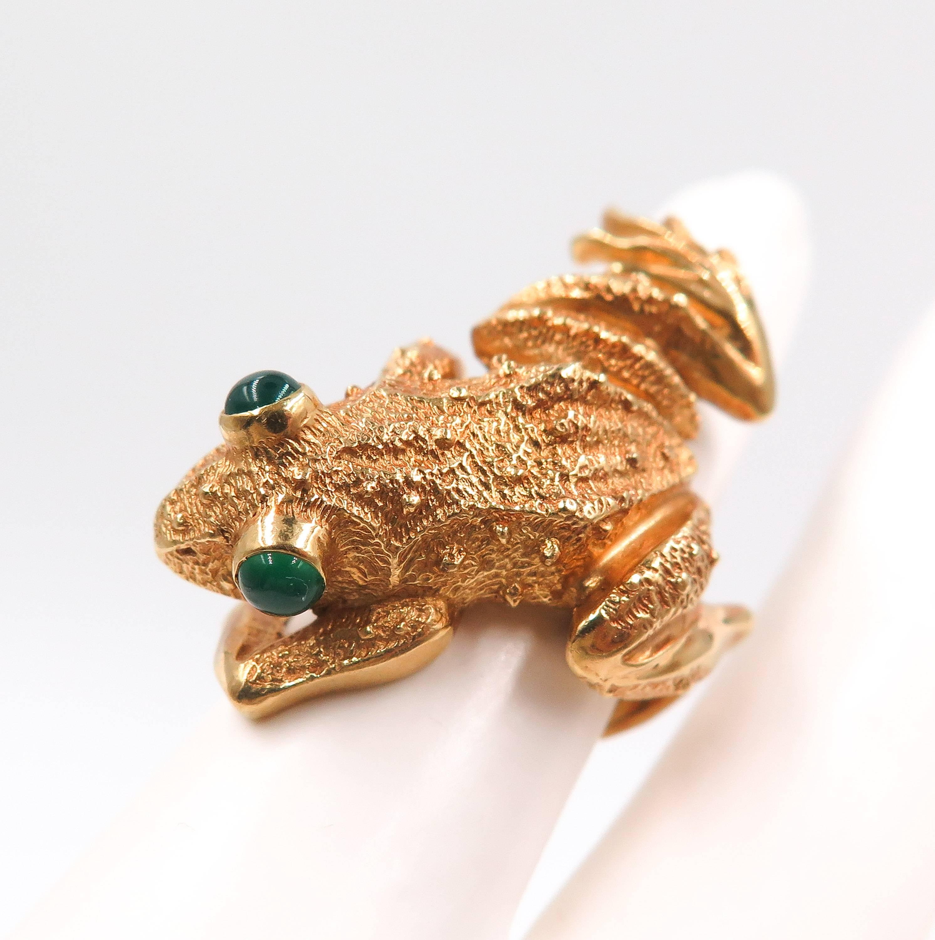 Kurt Wayne Yellow Gold Frog Ring 3