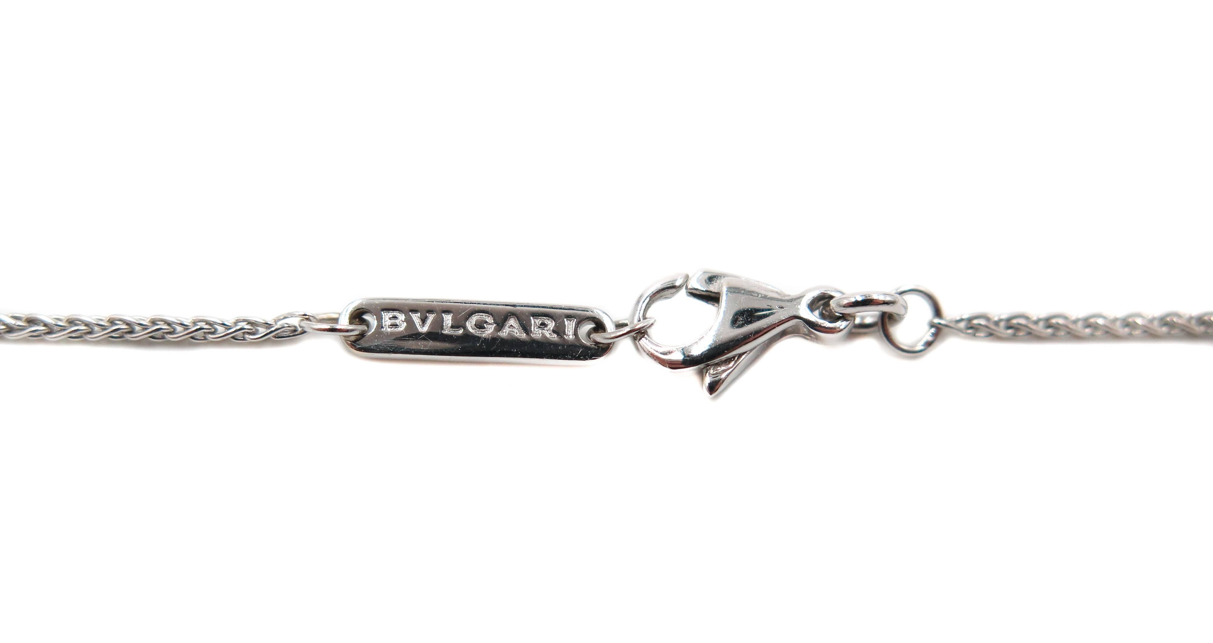 bvlgari heart necklace