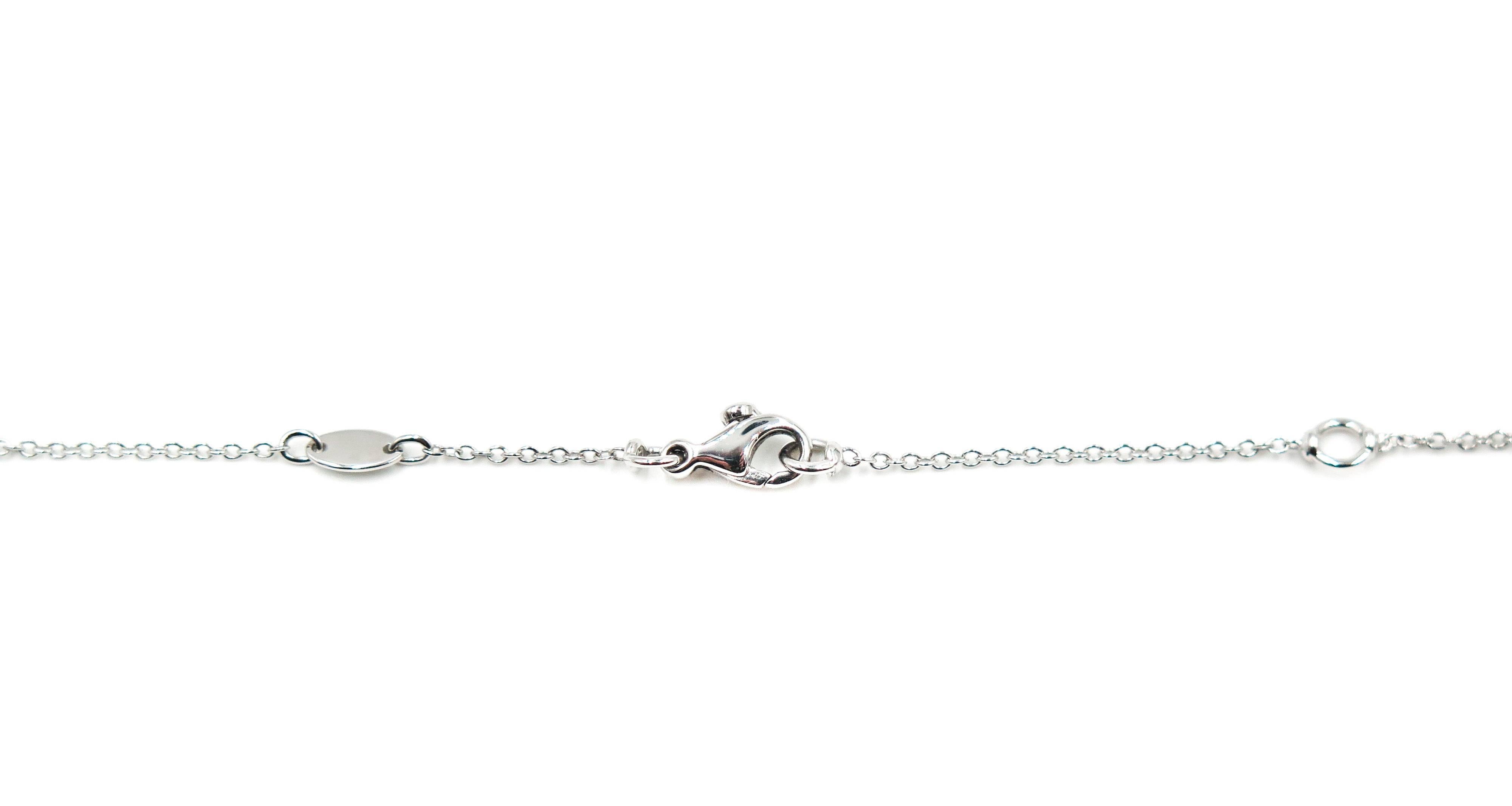 Women's Diamond Halo White Gold Pendant