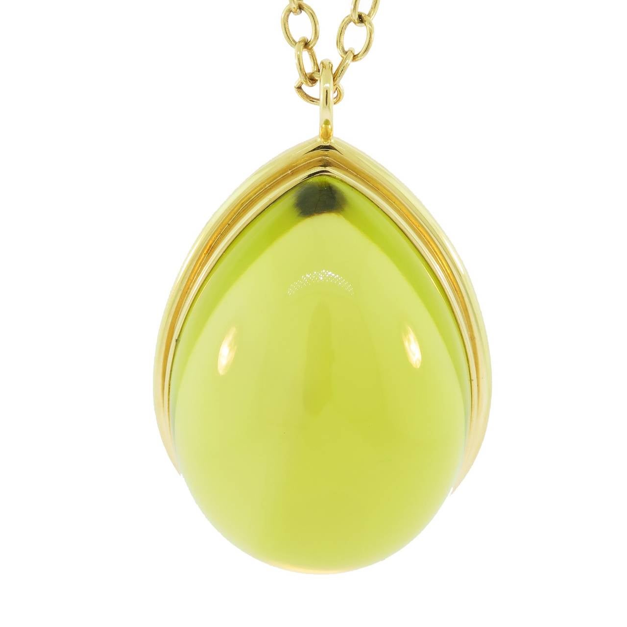 peridot necklace tiffany