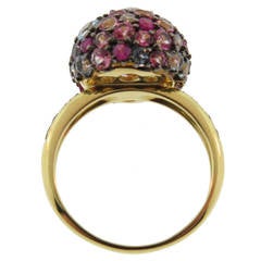Brumani Baobab Pave Ball Ring 5