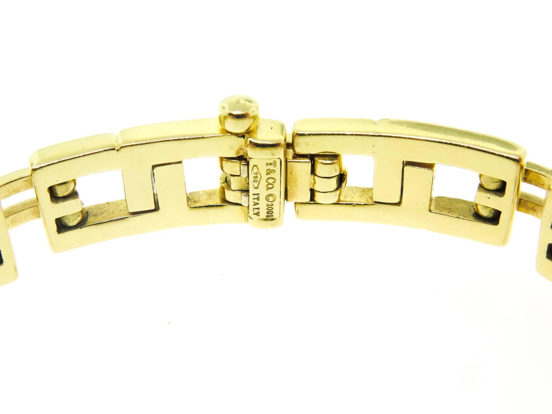 Tiffany & Co. Gold Link Bracelet 1