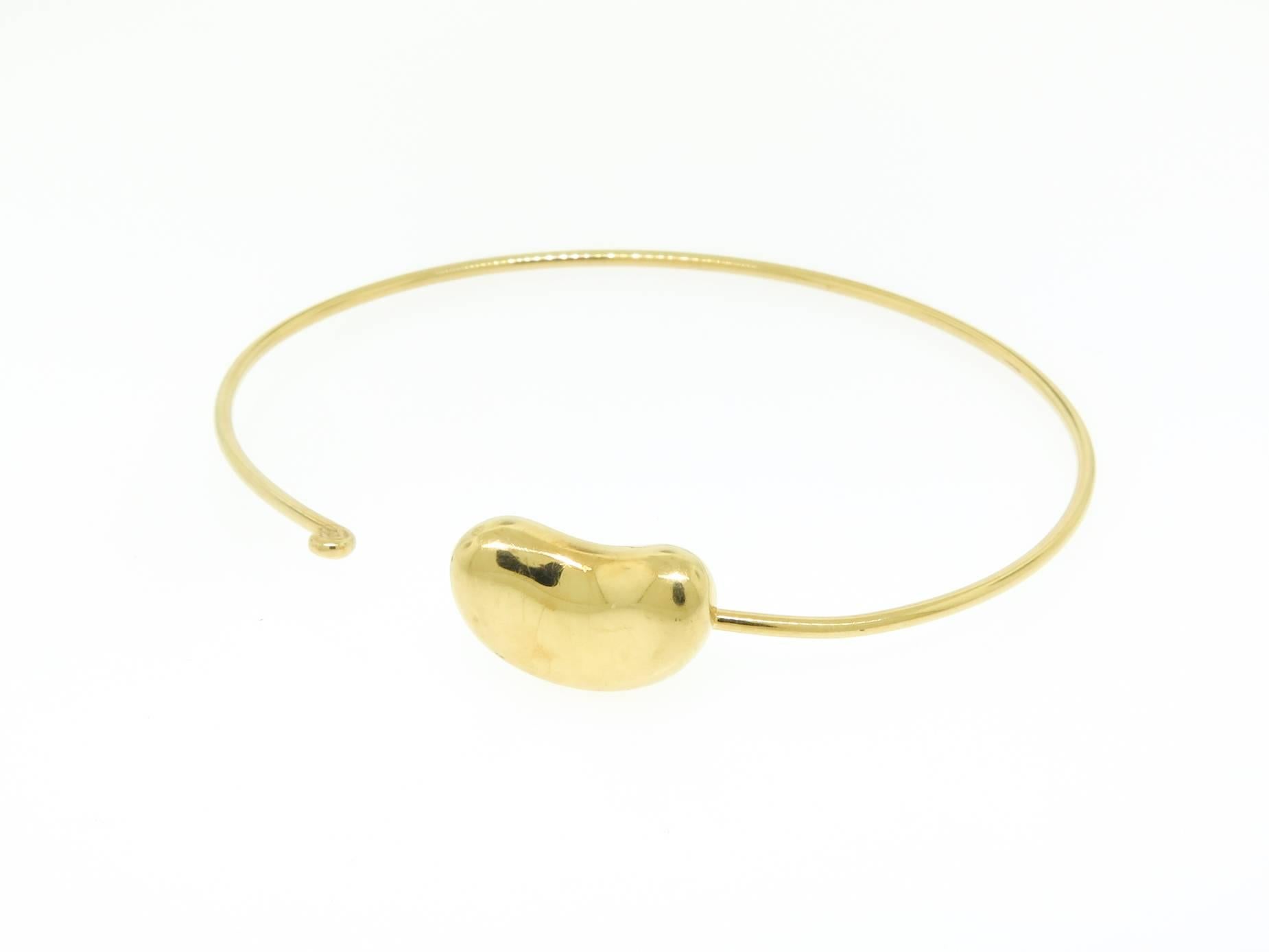 Tiffany Bean Bangle Bracelet by Elsa Peretti 1