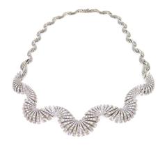 Ventaglio Diamond Necklace by Miseno