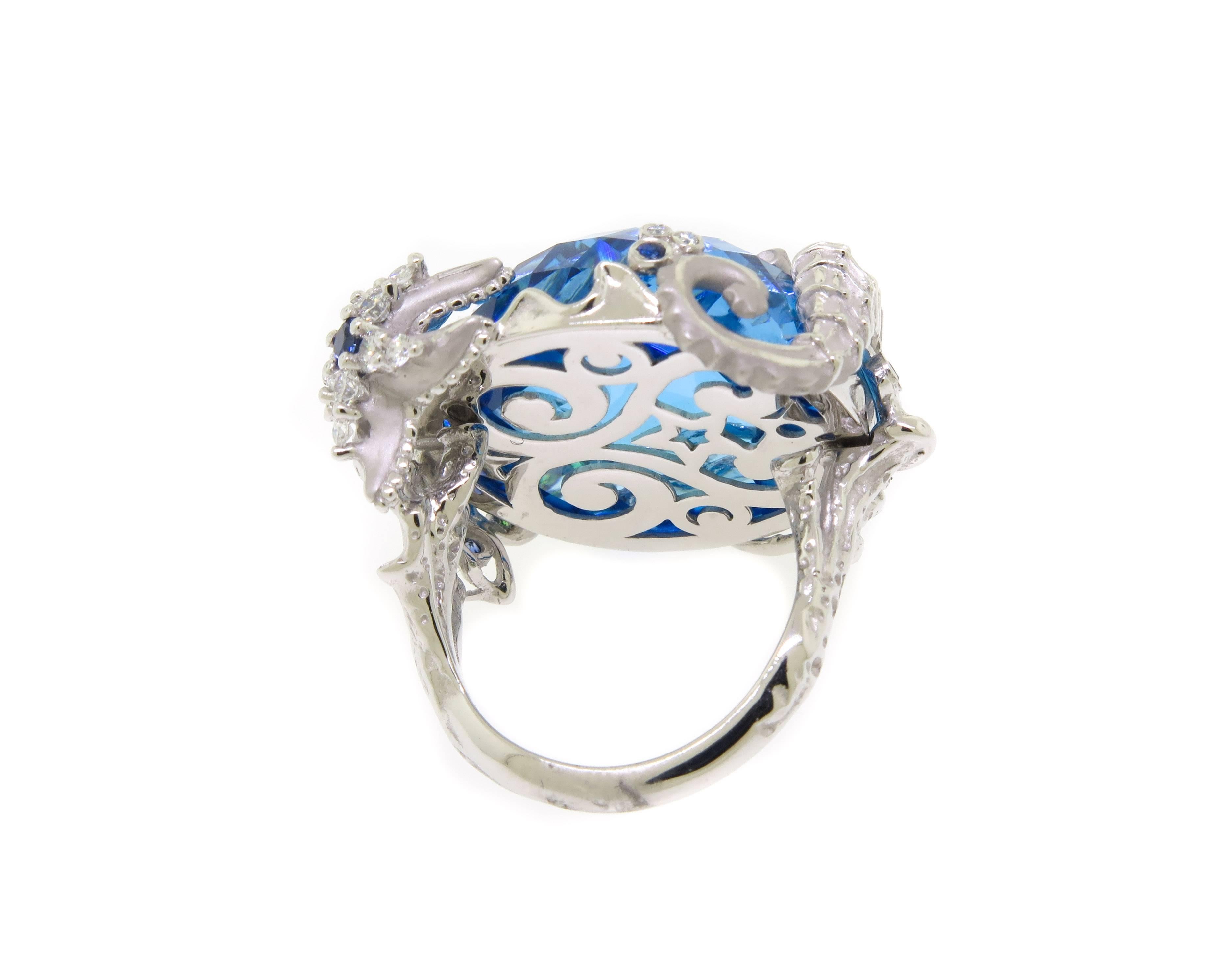 Women's Marine Life Cocktail Ring by Carrera y Carrera