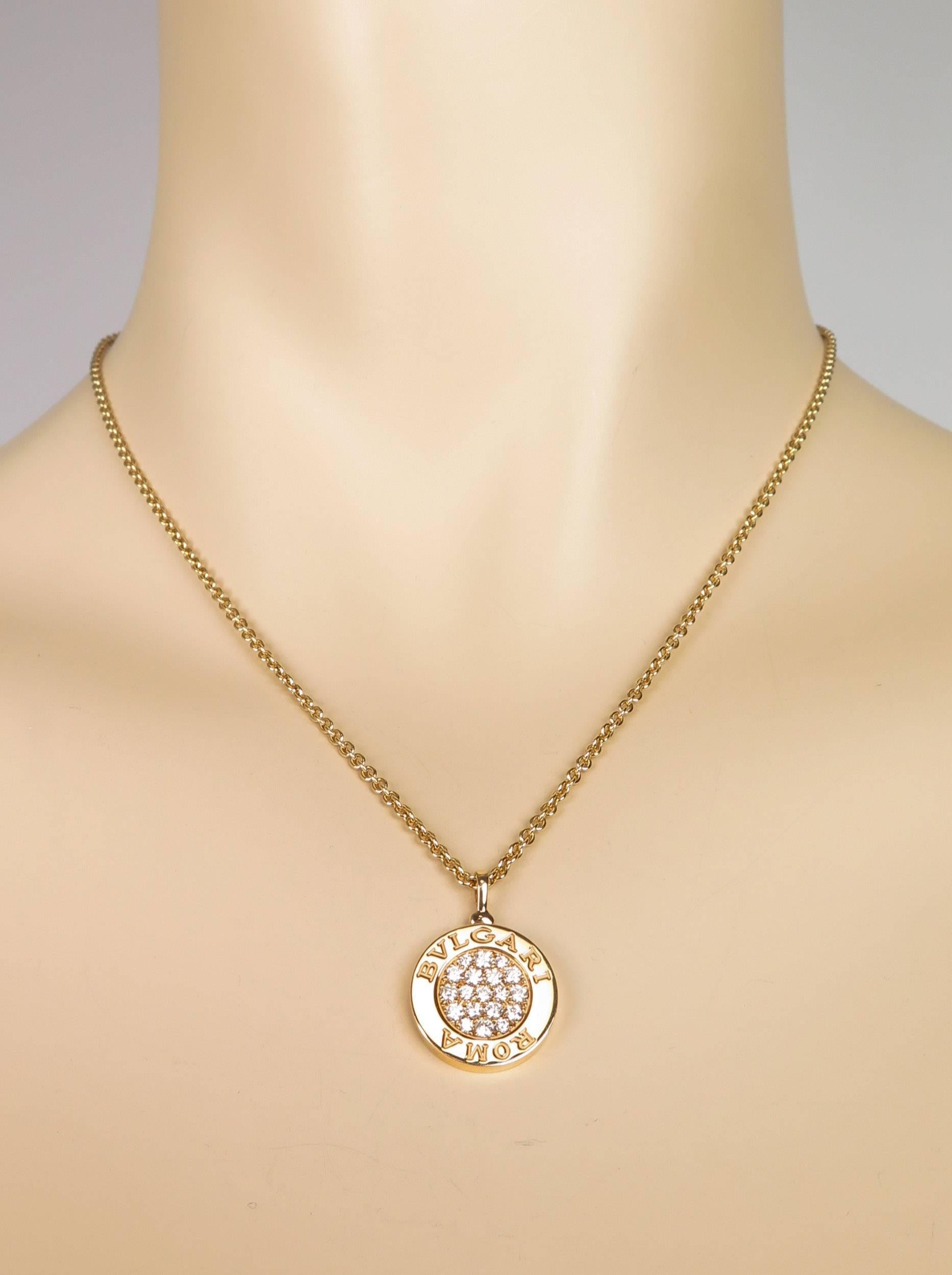 Women's Bulgari-Bulgari Roma Diamond Necklace