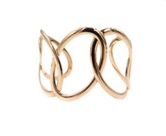 Hiroko Rose Gold Cuff Bracelet by Mattioli