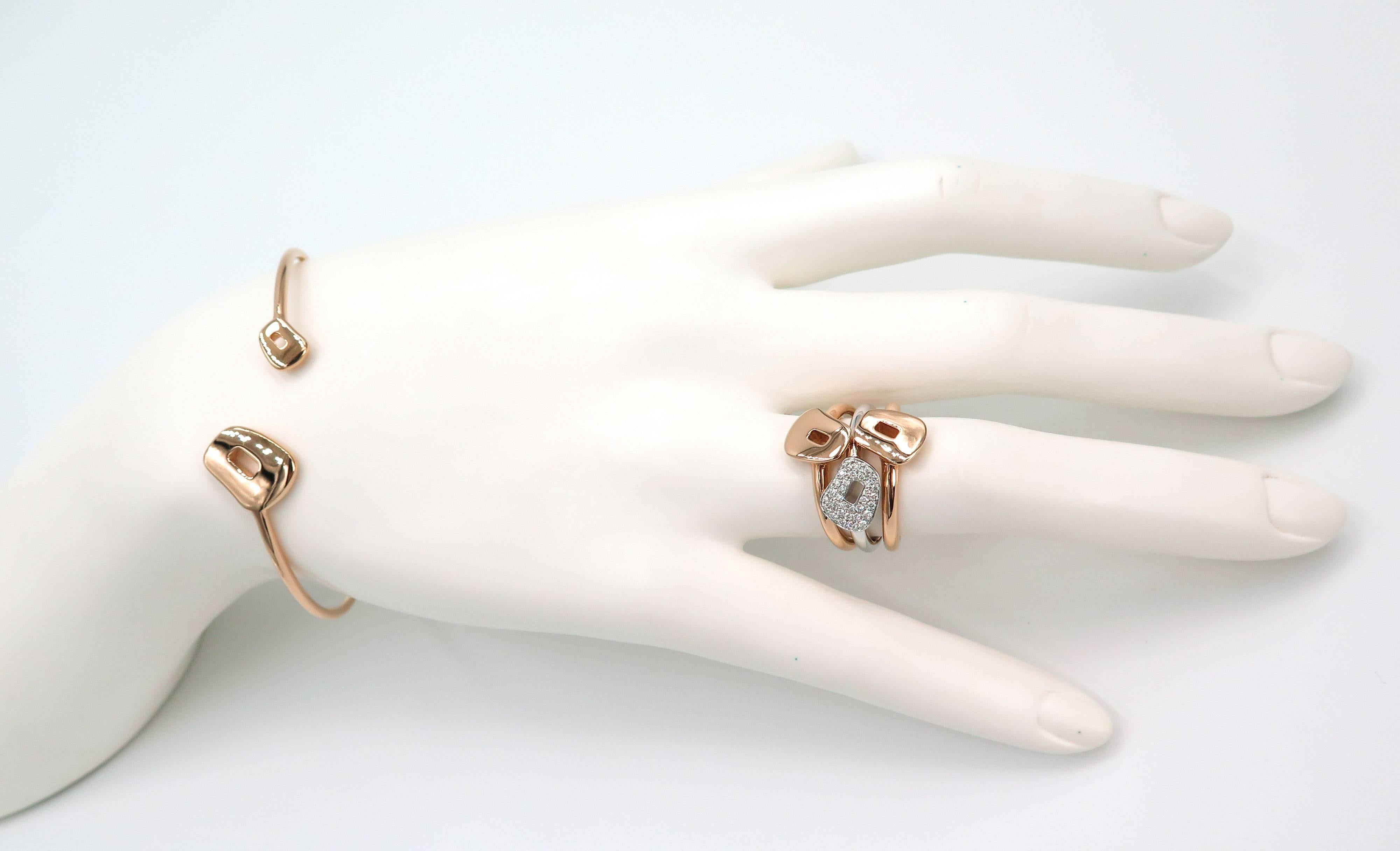 Rose Gold Puzzle Ring by Mattioli 2