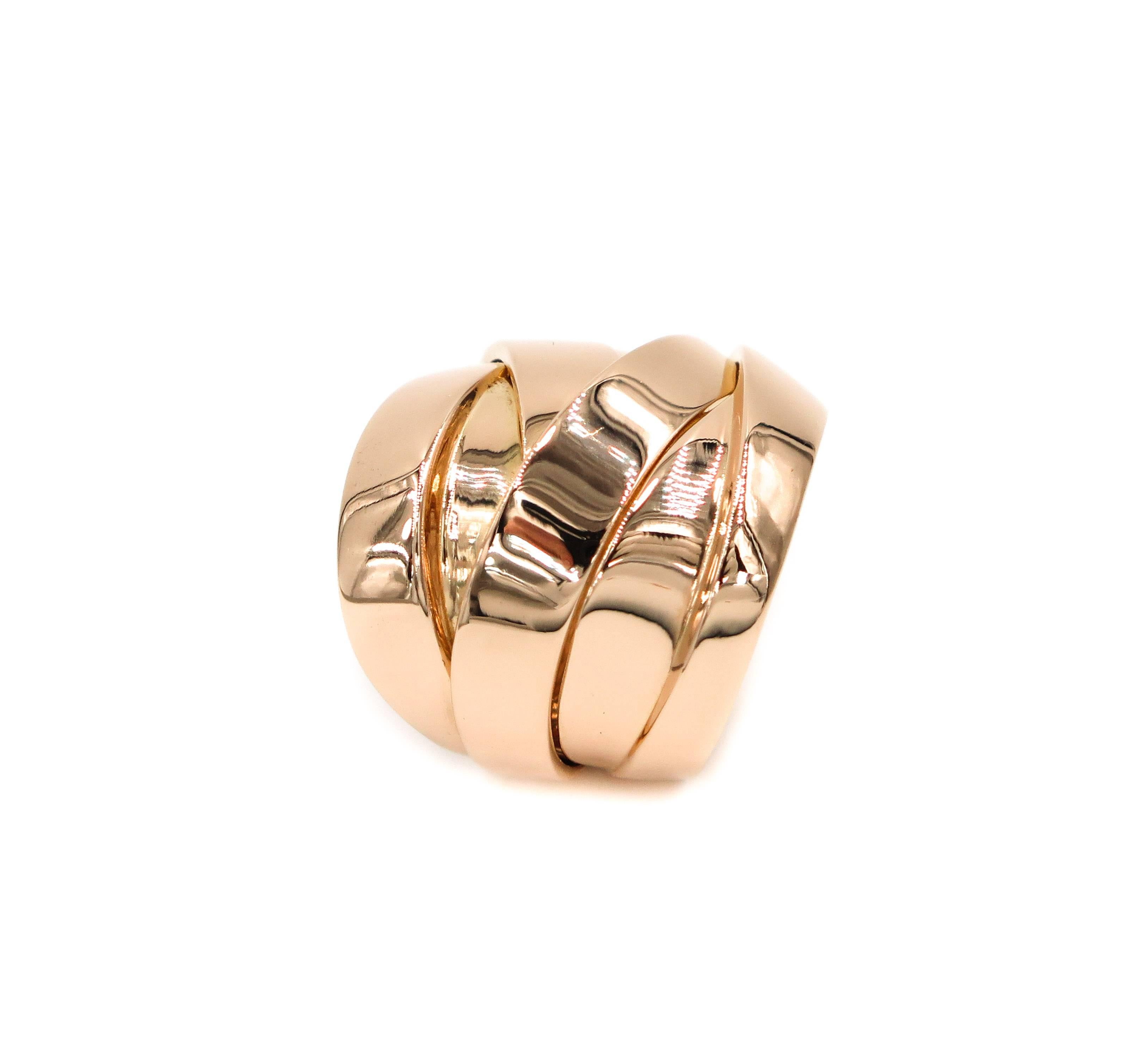 Women's Maldamore Rose Gold Ring by Mattioli