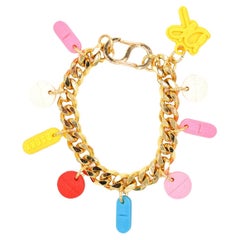 3d Printed Painkiller Pill Charm Bracelet