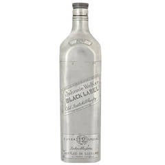 A Sterling Silver Whisky Bottle