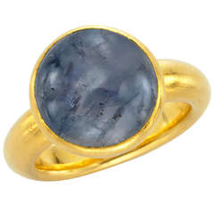 Vintage JAR Sapphire Gold Ring