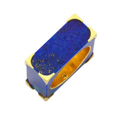 Tiffany & Co. Lapis Lazuli Gold Ring