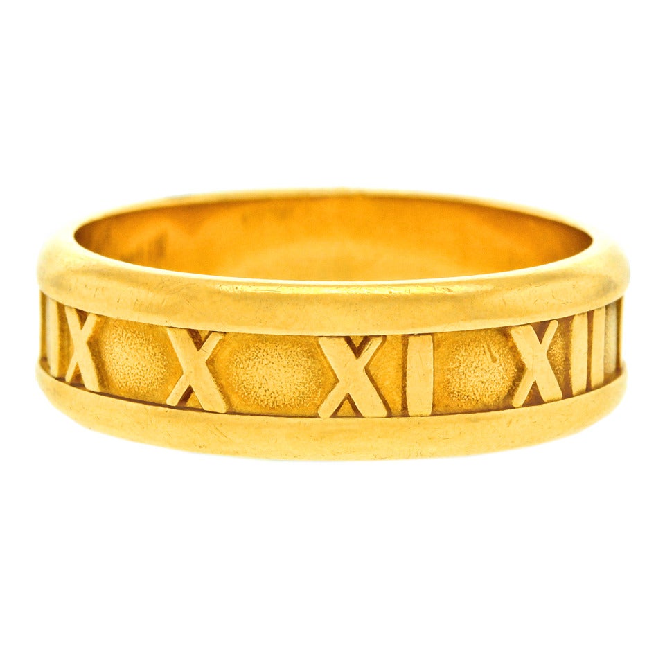 Women's Tiffany & Co. Gold Atlas Ring