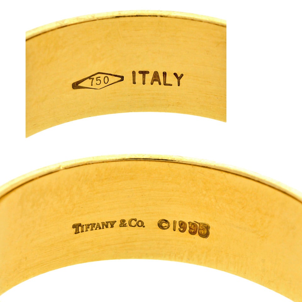 Tiffany & Co. Gold Atlas Ring 1