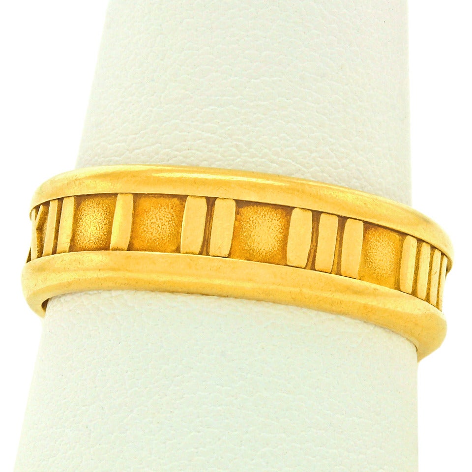Tiffany & Co. Gold Atlas Ring 3
