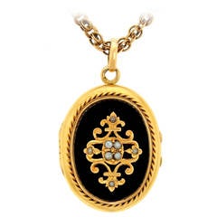 Antique French Gold Locket