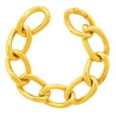 Tiffany & Co. Fabulous Fifties Gold Link Bracelet