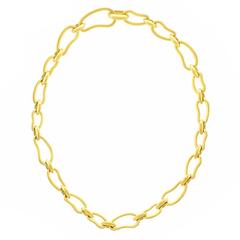 Pomellato "Paisley" Pattern Gold Necklace