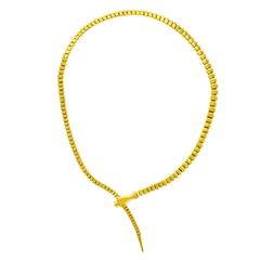 Tiffany & Co. Elsa Peretti Gold Snake Necklace