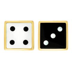 Tiffany & Co. Lucky Seven-Dice Earrings in Gold