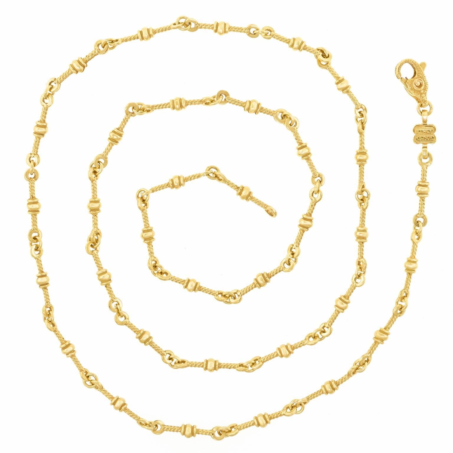 Italian Gold Chain Necklace