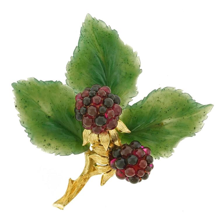 blackberry brooch