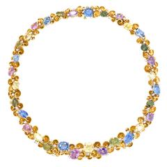 Emil Meister Sublime Sapphire and Diamond Necklace 9