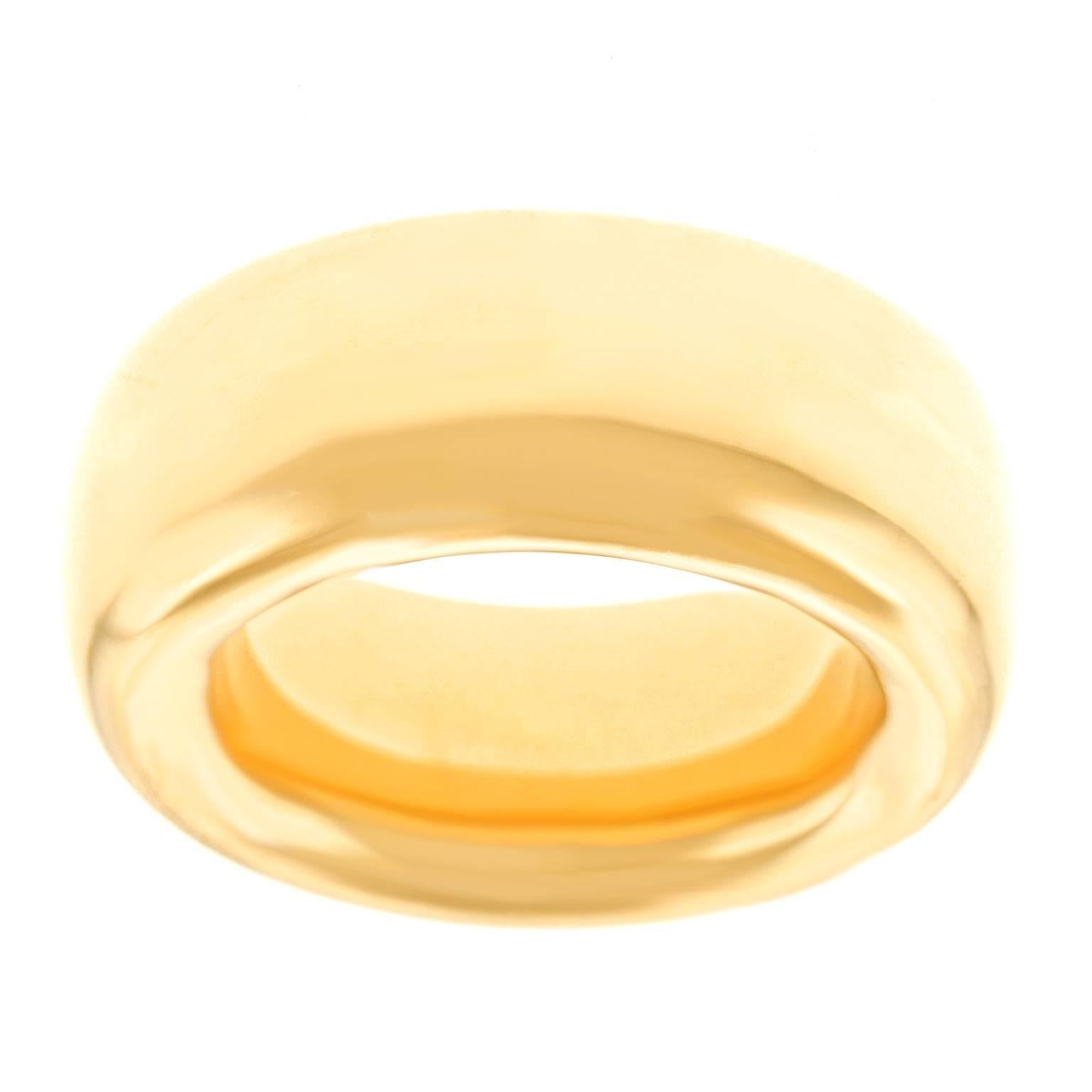 Pomellato Wide Gold Ring