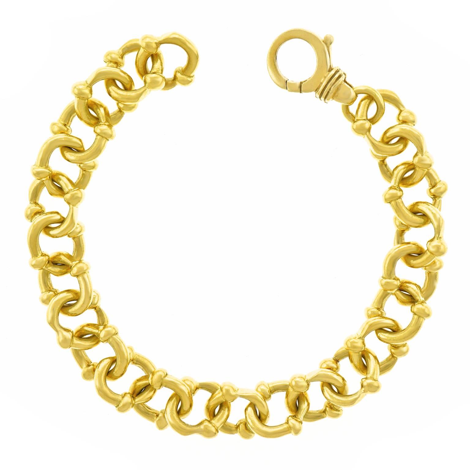 Diana Kim England Gold Link Bracelet