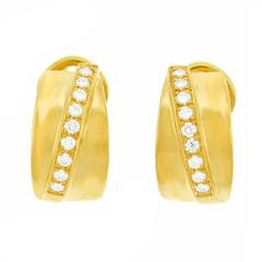Tannler Diamond and Gold Earrings 11