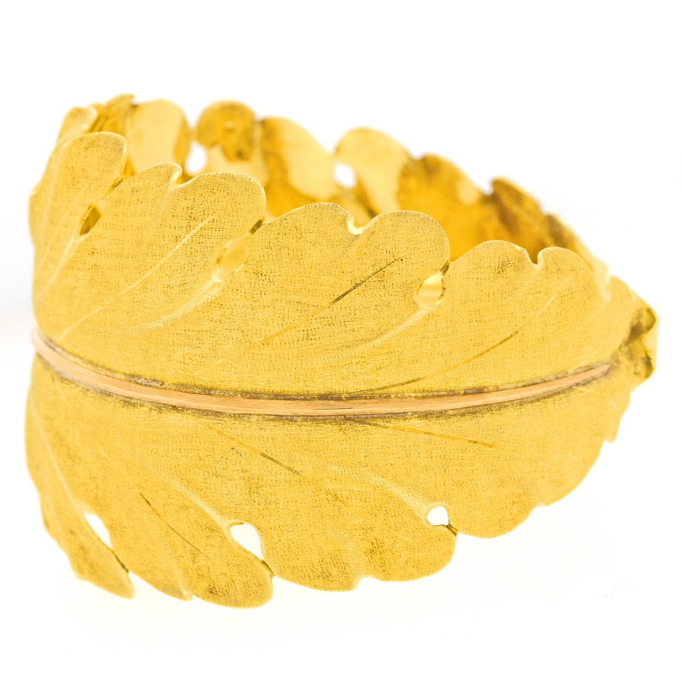 Buccellati Gold Leaf Bracelet 3