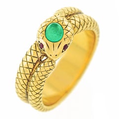 Antique Tiffany Snake Ring