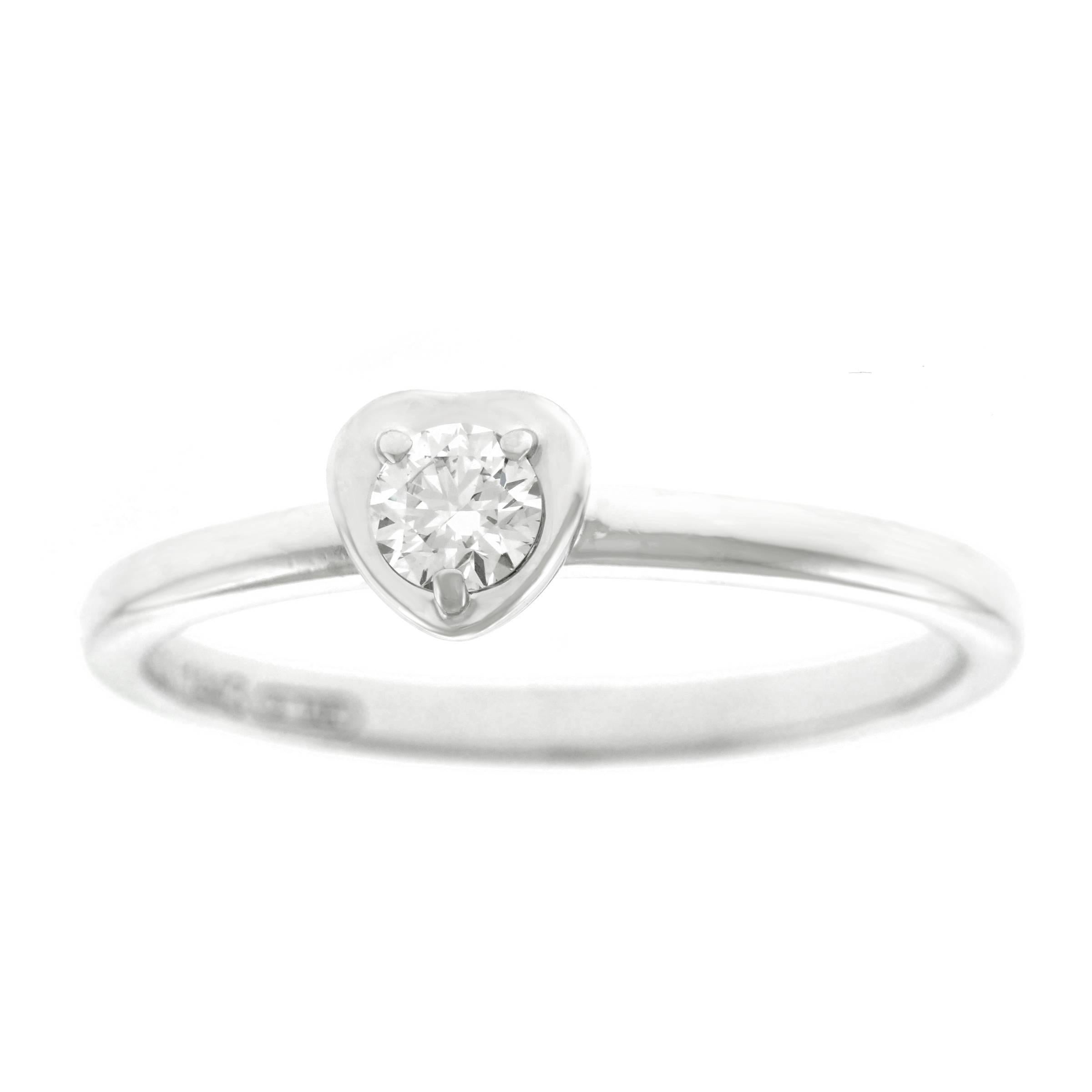 cartier heart diamond ring