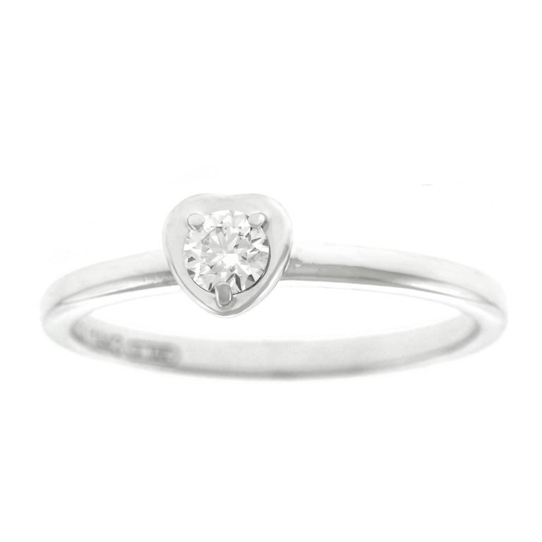 Cartier Diamond Set Heart Ring at 1stDibs | cartier heart ring, cartier  heart diamond ring, cartier ring heart