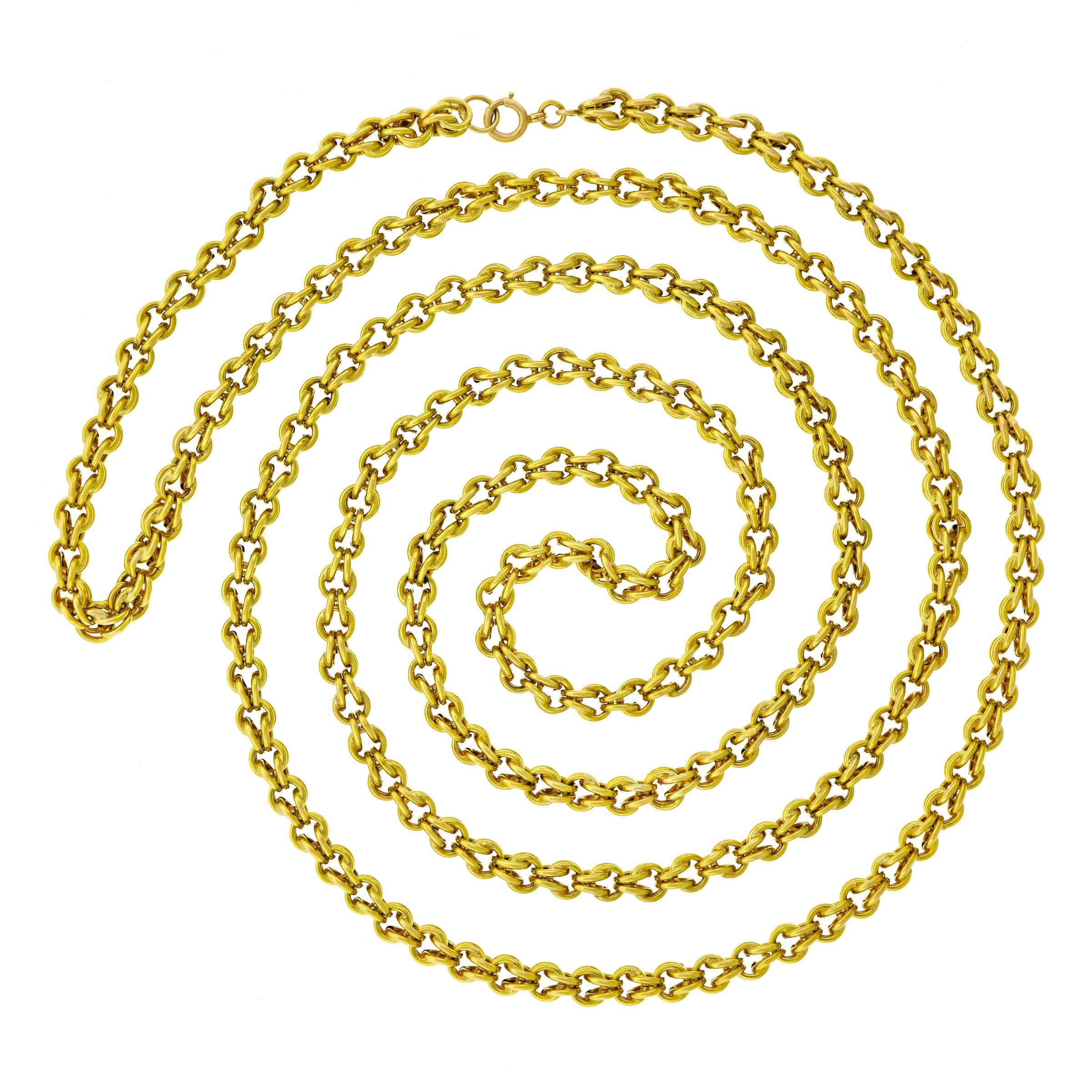 Art Deco Gold Necklace