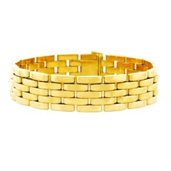 1960s Cartier Maillon Gold Link Bracelet