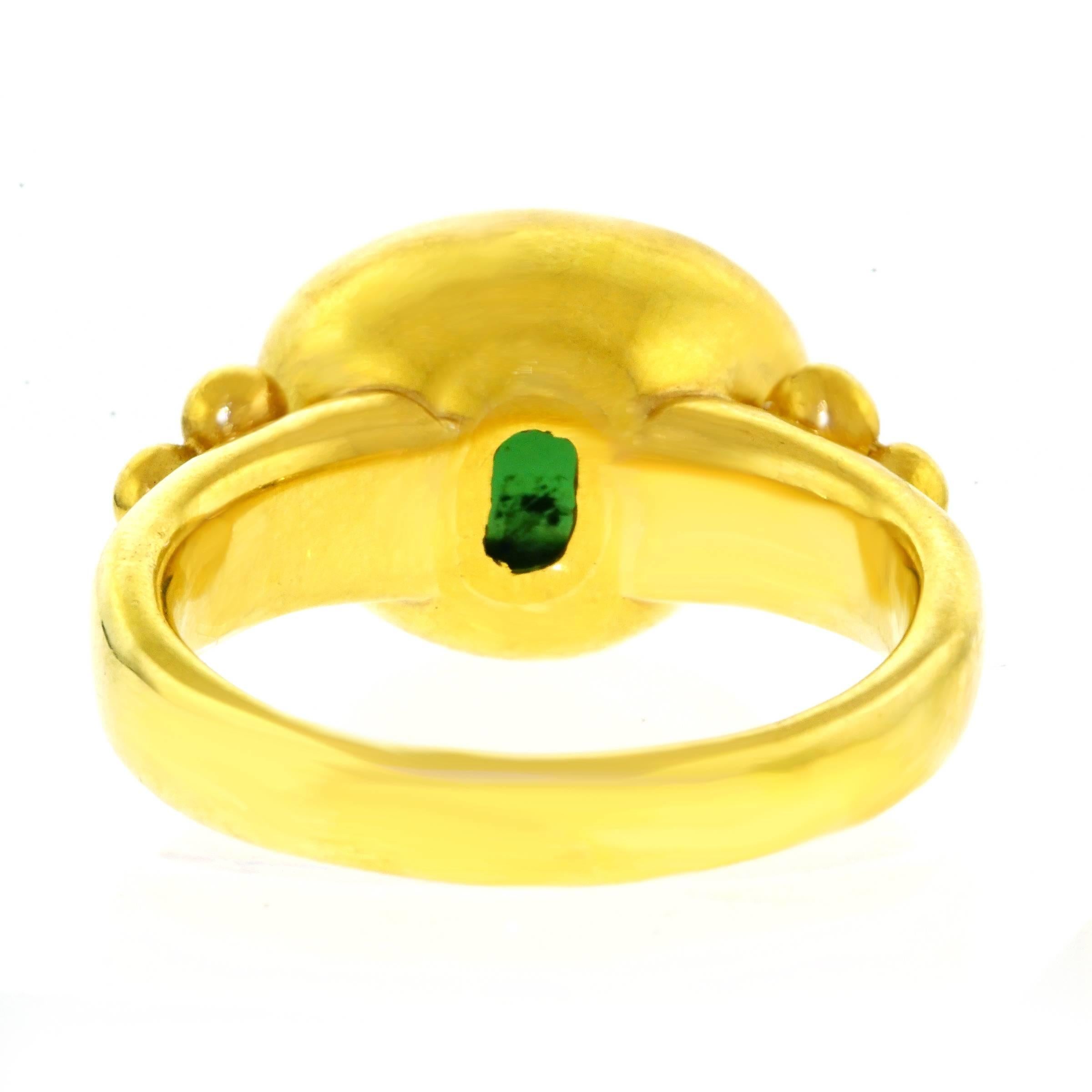 Maija Neimanis Archaic Motif High Karat Gold Ring 4