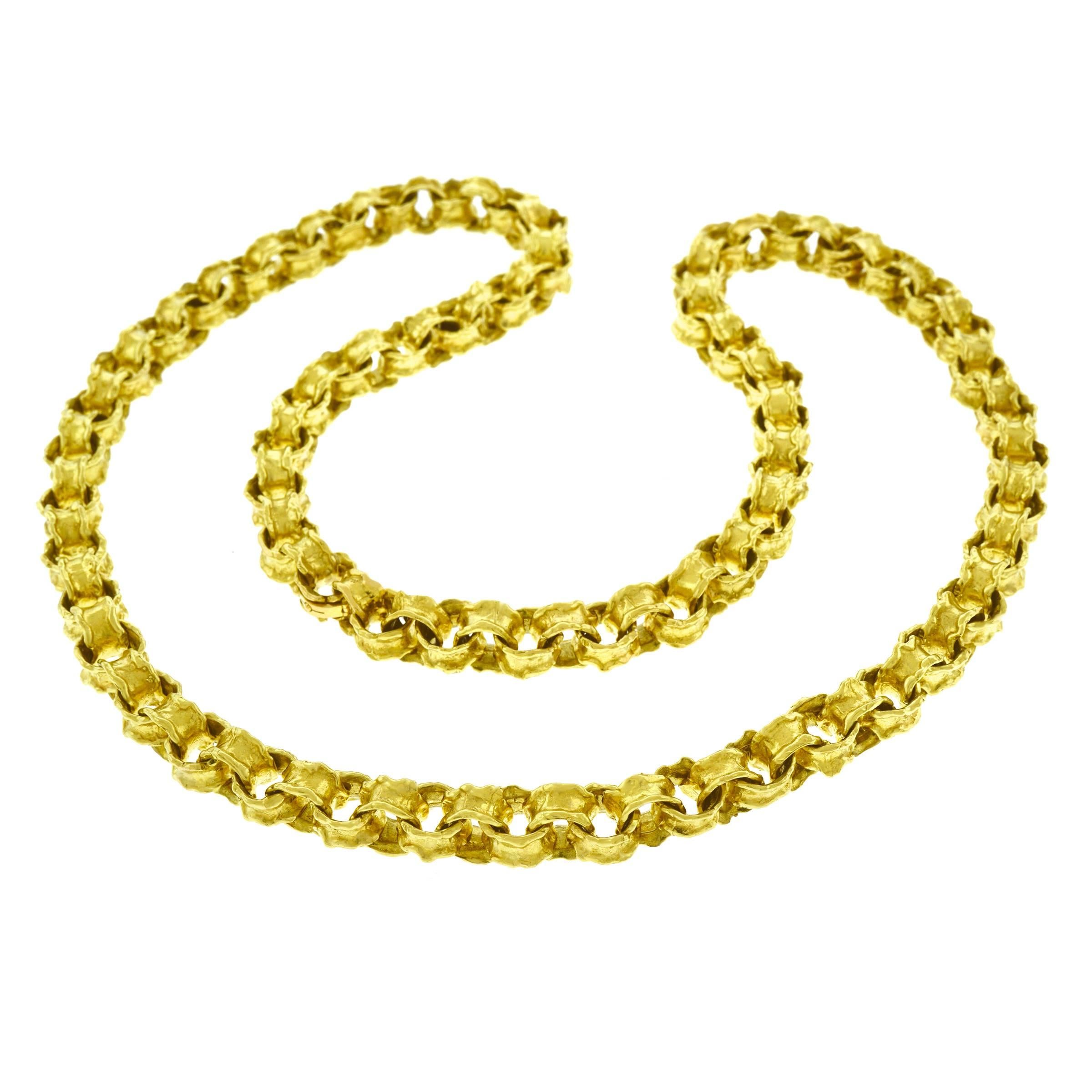 Andrew Grima Heavy Gold Necklace 4