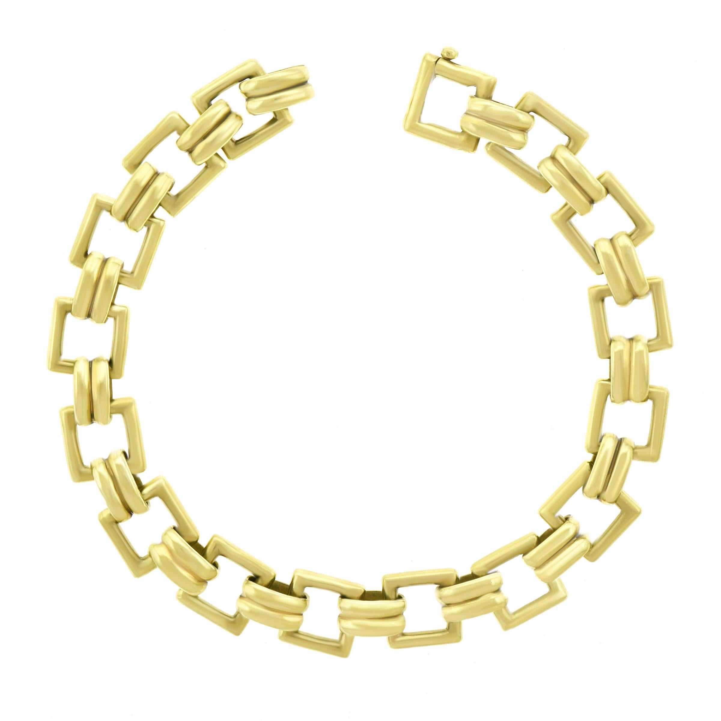 1950s Cartier Gold Link Bracelet