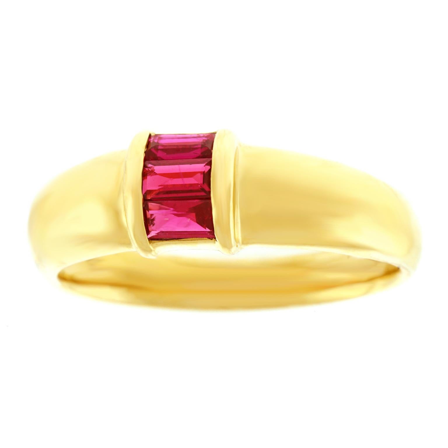 Tiffany & Co. Ruby Ring in Gold