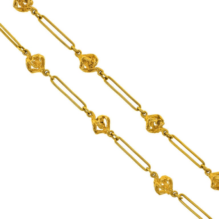 Gilbert Albert Necklace In Excellent Condition In Litchfield, CT