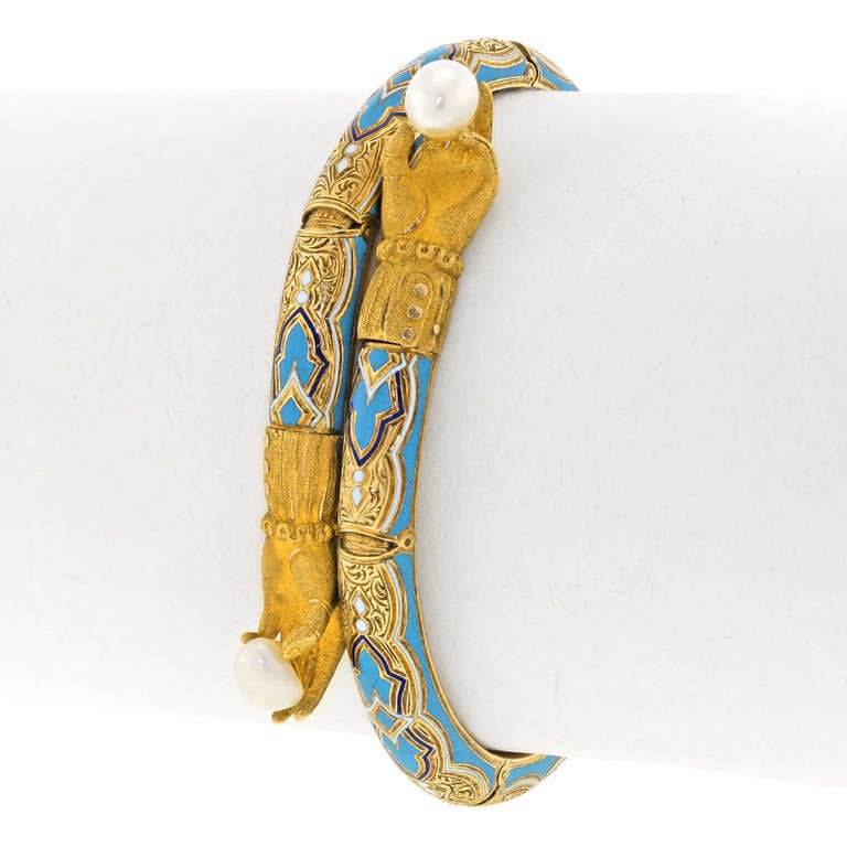 Victorian Enamel Bracelet 2