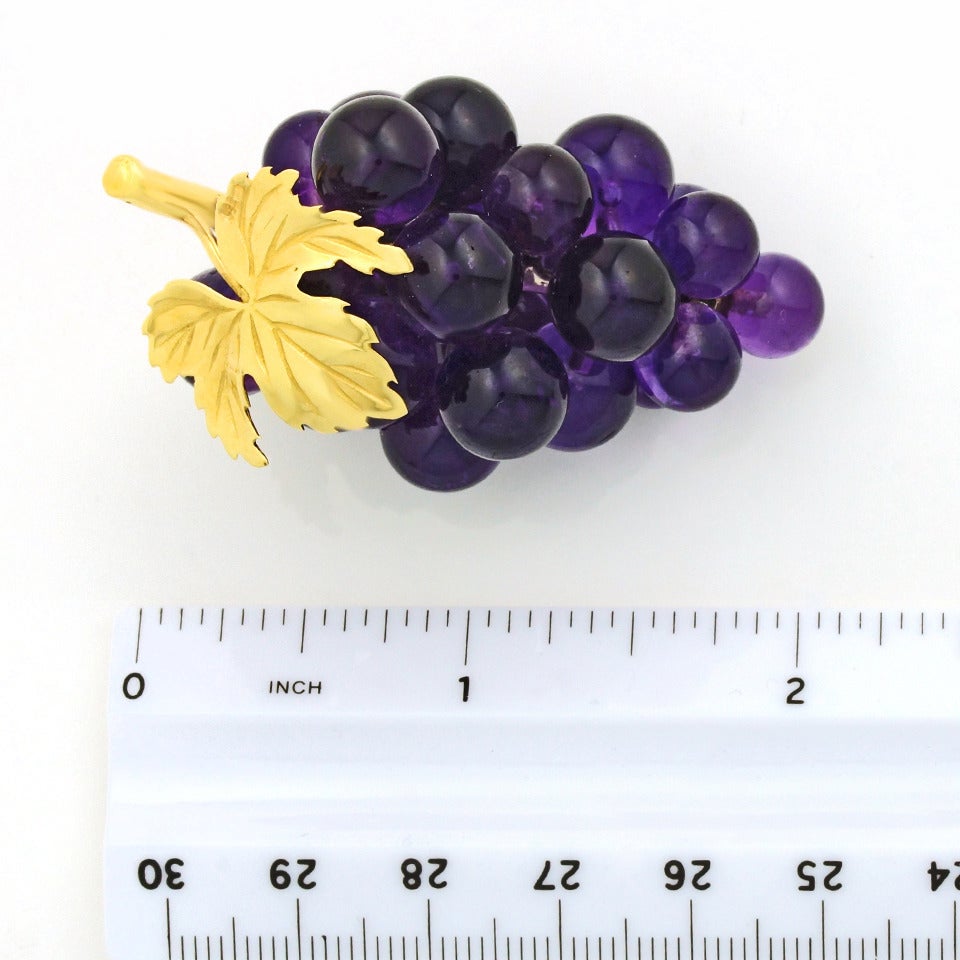 Vacheron Amethyst Grape Ornament 1