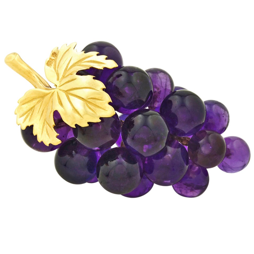 vacheron amethyst grape ornament at 1stdibs vacheron amethyst grape ornament at 1stdibs
