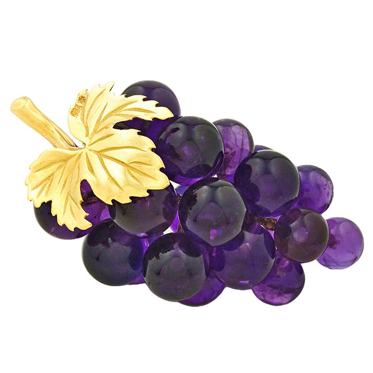 Vacheron Constantin Amethyst Gold Grape Ornament