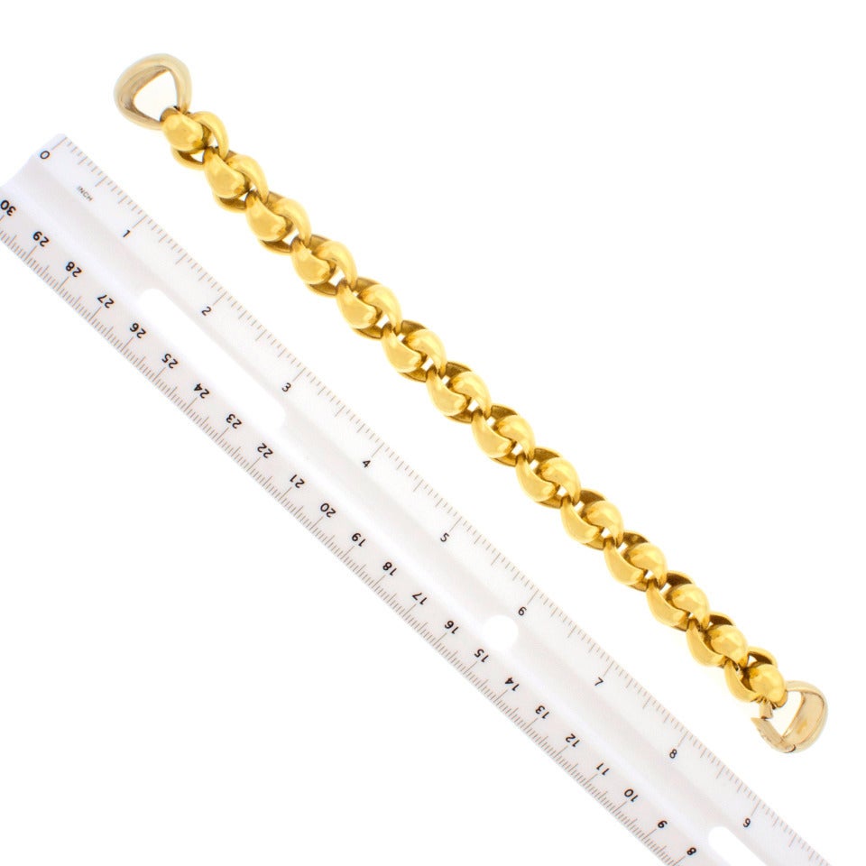 Pomellato Chunky Gold Bracelet 1