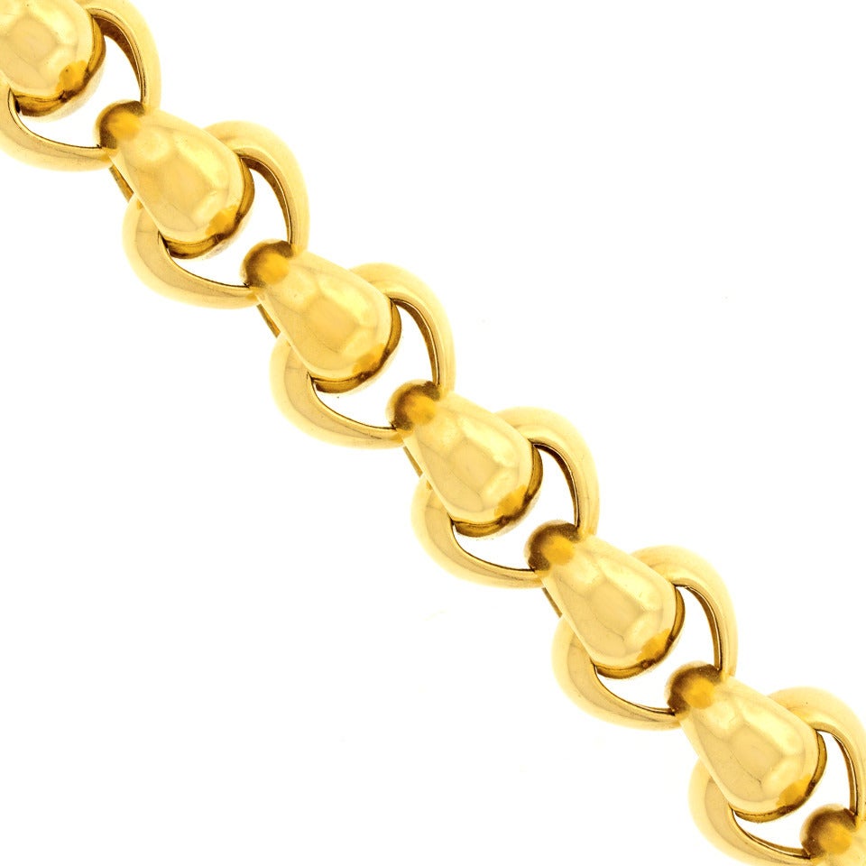 Pomellato Chunky Gold Bracelet 2