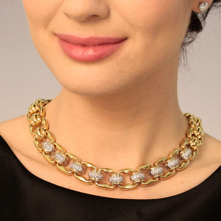 Women's Fifties Diamond Necklace