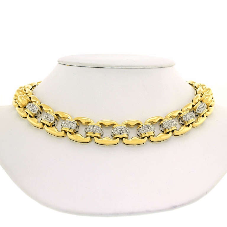 Fifties Diamond Necklace 5